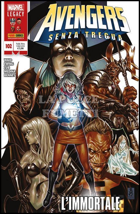 I VENDICATORI # 102 - AVENGERS - SENZA TREGUA - MARVEL LEGACY